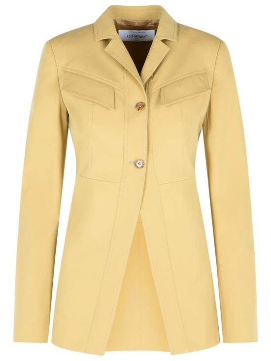 25SS 오프화이트 자켓 OWEF12IS25FAB0026100 Beige