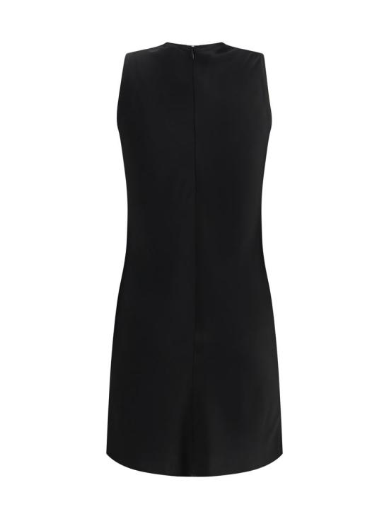 25SS 아미 미디 원피스 FDR066AC0014 001 Black - AMI