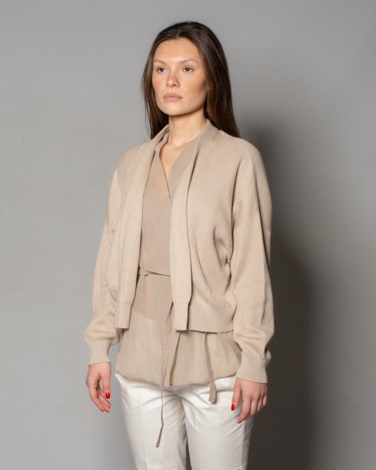 25SS 브루넬로 쿠치넬리 가디건 M19257706 C8050 Beige - BRUNELLO CUCINELLI