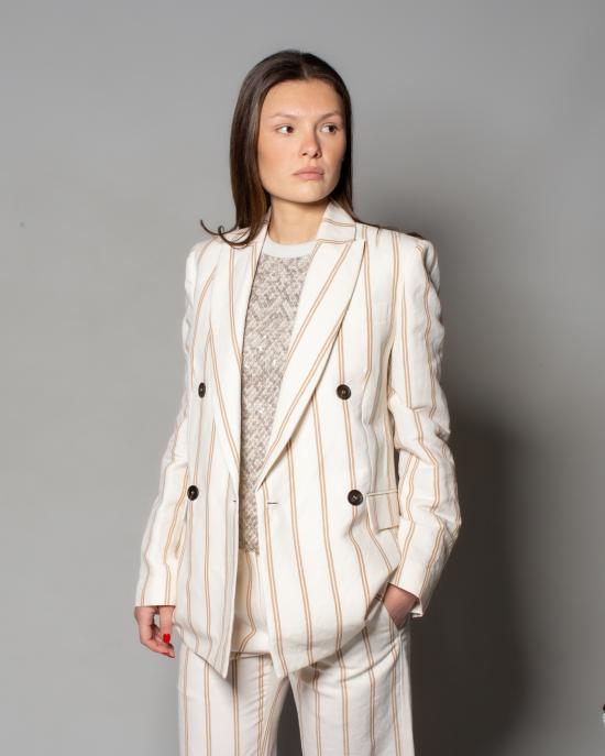 25SS 브루넬로 쿠치넬리 스웨터 M0T18HH500 C9443 Beige - BRUNELLO CUCINELLI