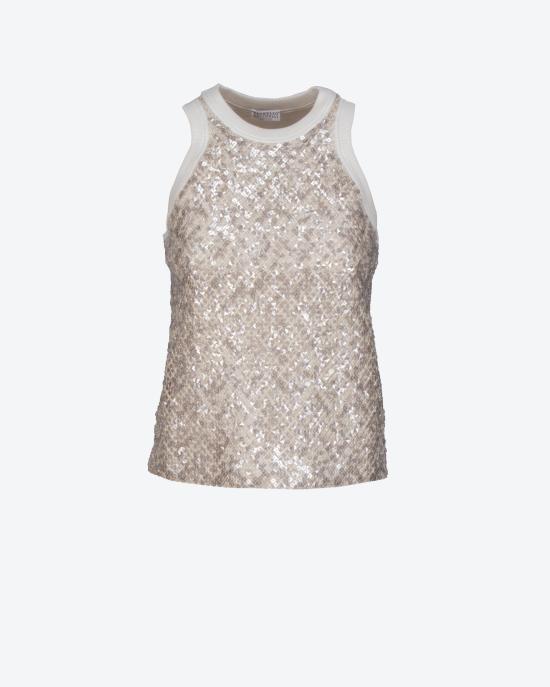 25SS 브루넬로 쿠치넬리 스웨터 M0T18HH500 C9443 Beige - BRUNELLO CUCINELLI