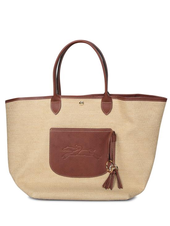26SS 롱샴 르 플리아쥬 컬렉션 L 바스킷백 10308HGK 035 Brown
