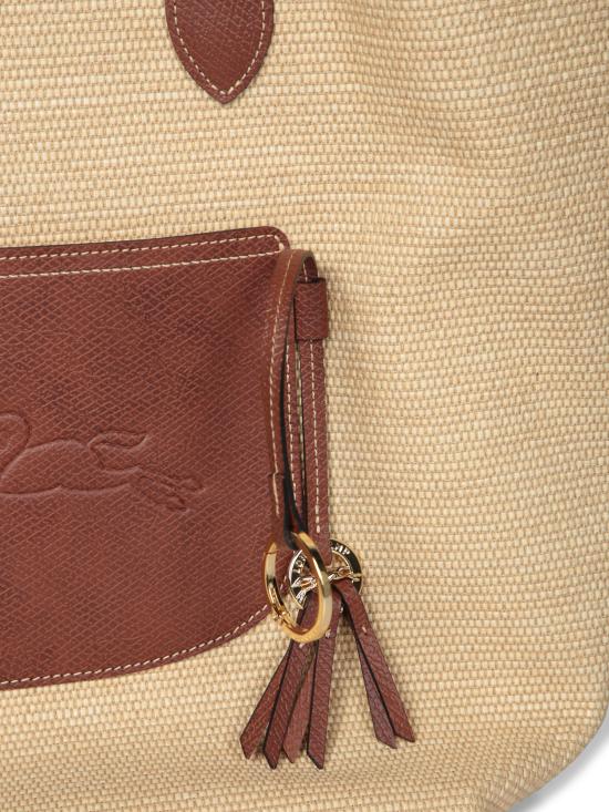 26SS 롱샴 르 플리아쥬 컬렉션 L 바스킷백 10308HGK 035 Brown - LONGCHAMP