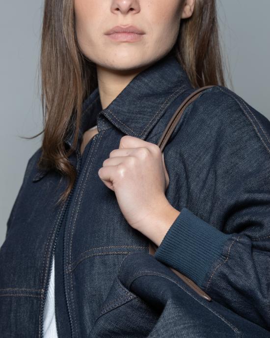 25SS 브루넬로 쿠치넬리 자켓 MB1257470 C001 Denim - BRUNELLO CUCINELLI