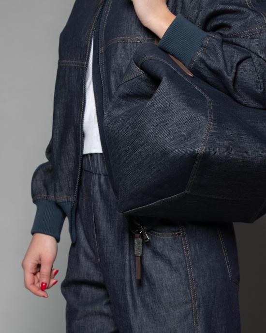 25SS 브루넬로 쿠치넬리 자켓 MB1257470 C001 Denim - BRUNELLO CUCINELLI