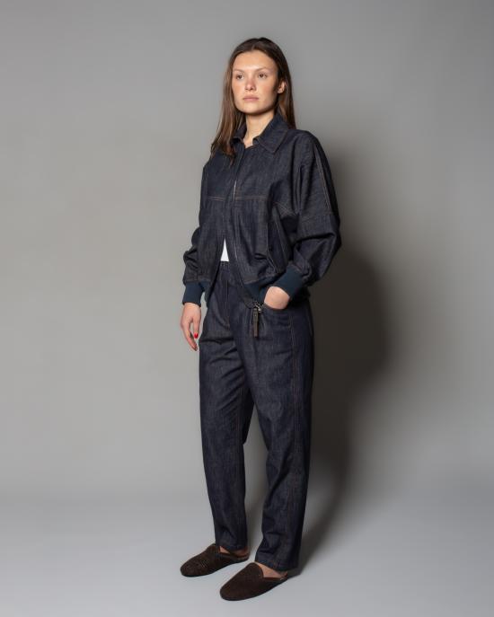 25SS 브루넬로 쿠치넬리 자켓 MB1257470 C001 Denim - BRUNELLO CUCINELLI