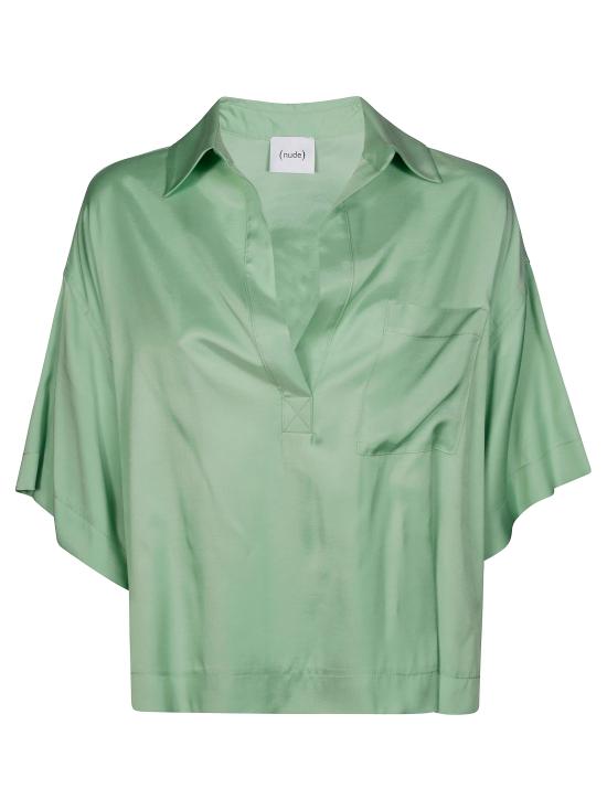 25SS 누드 셔츠 1103E25251 133 VERDE