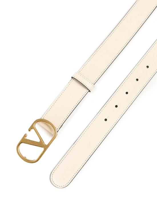  발렌티노 가라바니 벨트 6W2T0SM3IYRREN White - VALENTINO GARAVANI