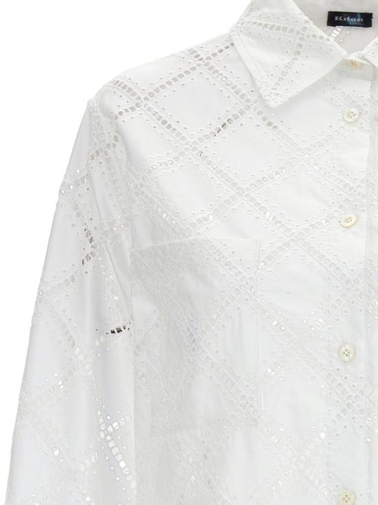  키톤 셔츠 D52445K0989B0100M White - KITON