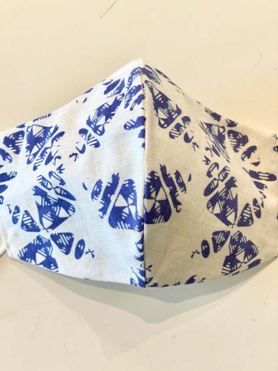  Emry boutique Emry Boutique 블루 바틱 마스크 - OTHER BRANDS