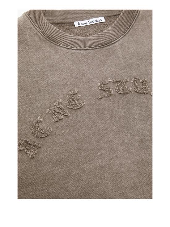 25SS 아크네 스튜디오 긴팔 티셔츠 AI0158 DIA TAUPE BROWN - ACNE STUDIOS