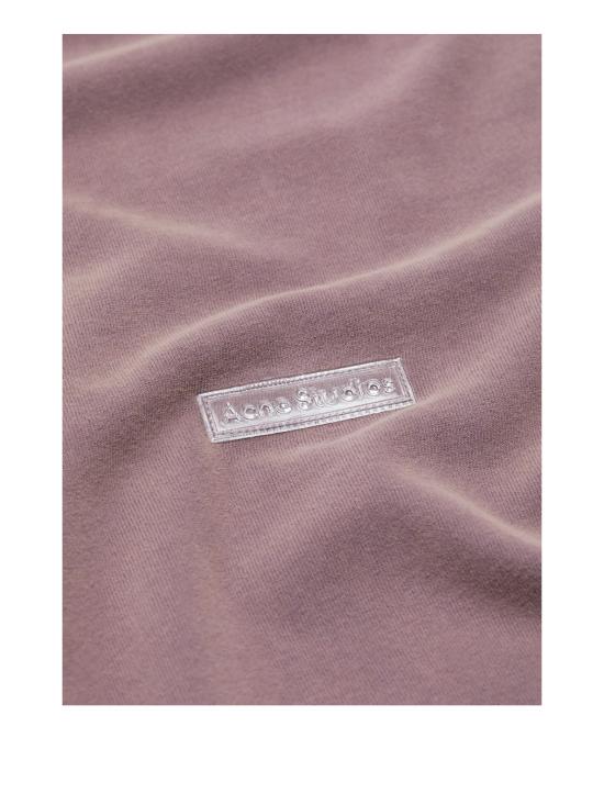 25SS 아크네 스튜디오 반팔 티셔츠 CL0218 ADB PLUM PURPLE - ACNE STUDIOS