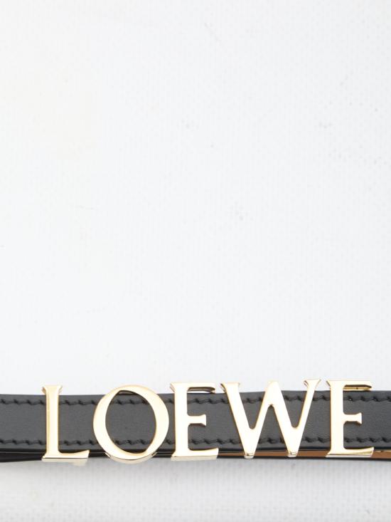 25SS 로에베 슬림 벨트 E619Z16X16 BLACK - LOEWE