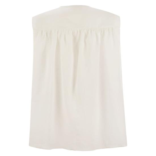 25SS 파비아나 필리피 민소매 티셔츠 TPD275F595 WHITE - FABIANA FILIPPI