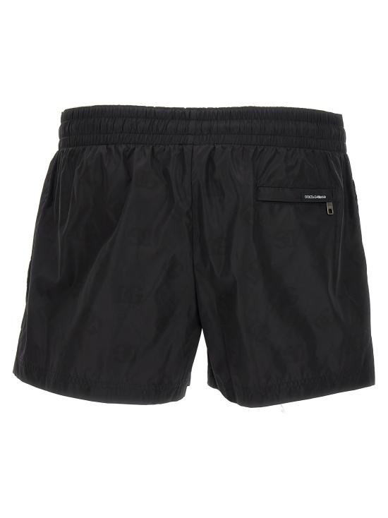 24FW 돌체앤가바나 비치웨어 M4A06TFSUBEHNVAN Black - DOLCE & GABBANA
