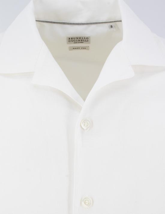 25SS 브루넬로 쿠치넬리 폴로 티셔츠 MM6840615 C001 BIANCO - BRUNELLO CUCINELLI