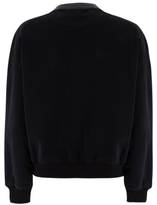 25FW 브루넬로 쿠치넬리 긴팔 티셔츠 MN05NHR310 C101 NERO - BRUNELLO CUCINELLI