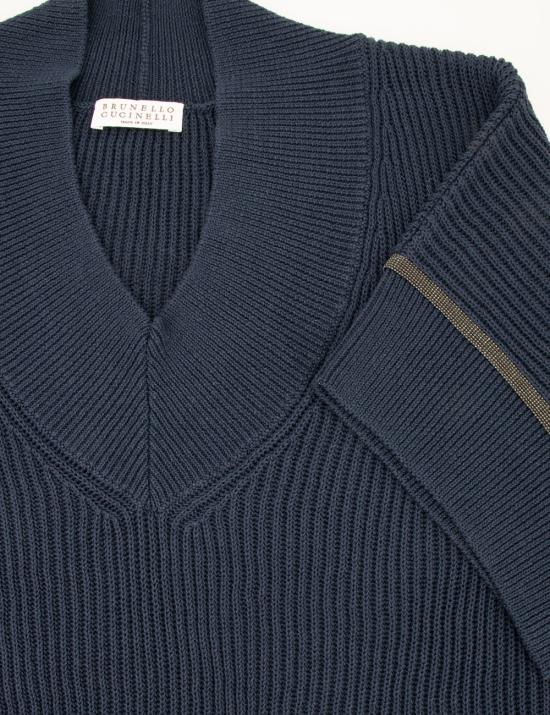 25SS 브루넬로 쿠치넬리 반팔 티셔츠 MOA718812 C7186 BLU FREDDO - BRUNELLO CUCINELLI