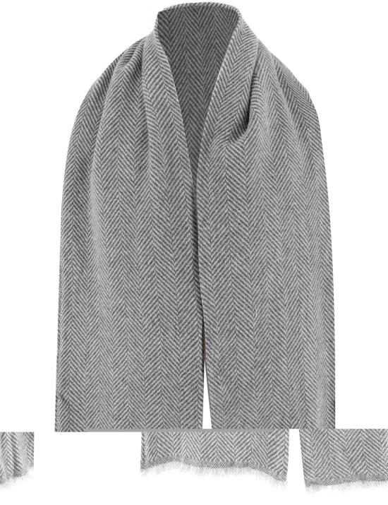 25FW 브루넬로 쿠치넬리 머플러/스카프 MSC685AG C9300 GRIGIO CHIARO - BRUNELLO CUCINELLI