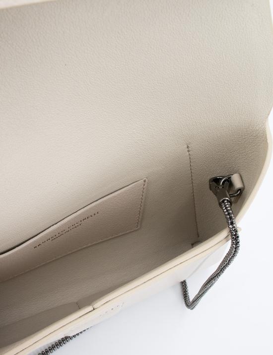 25SS 브루넬로 쿠치넬리 숄더백 MWEID2722 C8905 AVORIO - BRUNELLO CUCINELLI