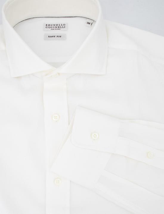 25FW 브루넬로 쿠치넬리 폴로 티셔츠 MY6360627 C003 PANAMA - BRUNELLO CUCINELLI