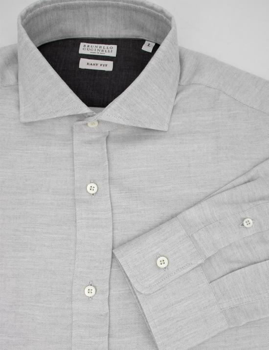 25FW 브루넬로 쿠치넬리 폴로 티셔츠 MY6360627 C040 PERLA - BRUNELLO CUCINELLI