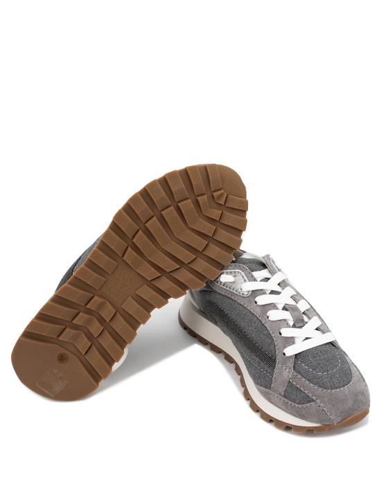 25FW 브루넬로 쿠치넬리 스니커즈 MZ25G2777 C006 GRIGIO MEDIO - BRUNELLO CUCINELLI