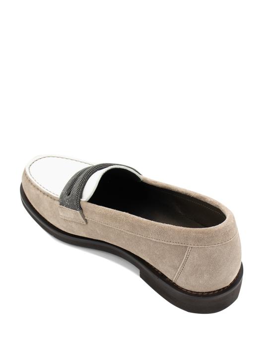 25SS 브루넬로 쿠치넬리 로퍼 MZSFG2870 C5859 ICE - BRUNELLO CUCINELLI