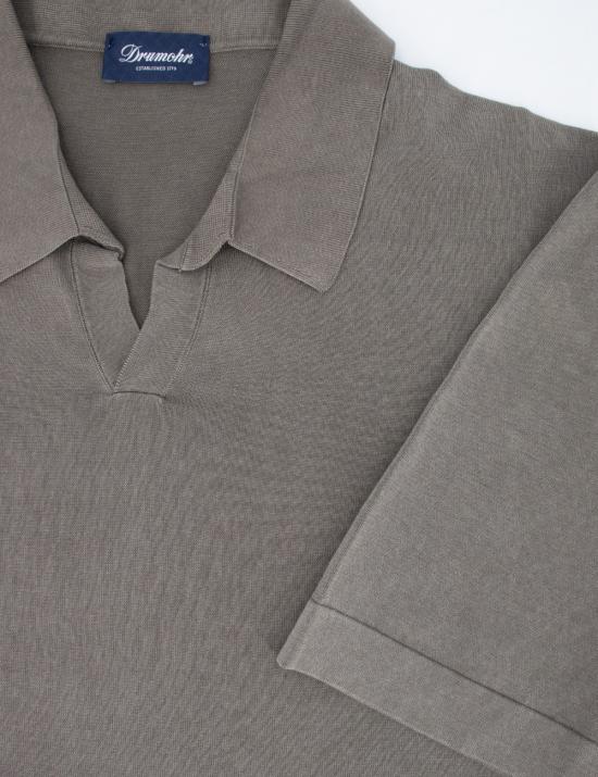 25SS 드루모어 폴로 티셔츠 D0GF146N 575 TERRA - DRUMOHR