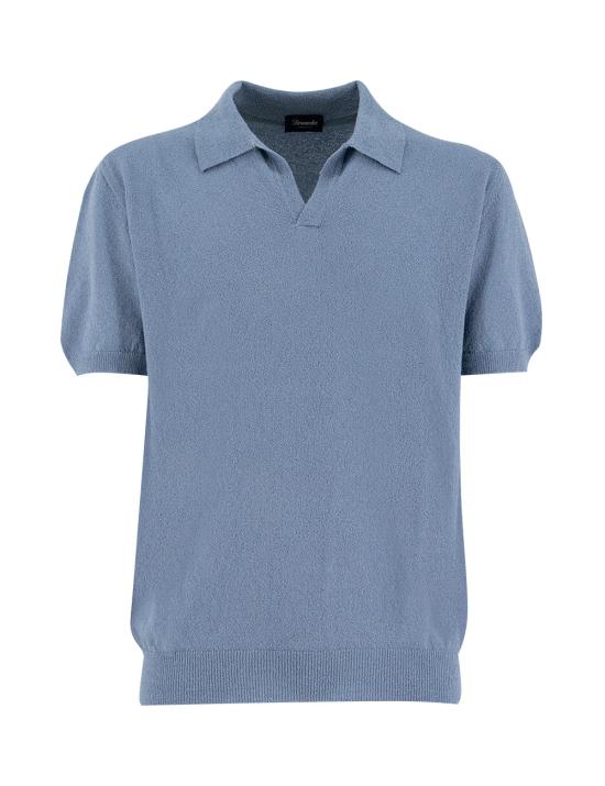  드루모어 폴로 티셔츠 D9SP146 728 LIGHT BLUE