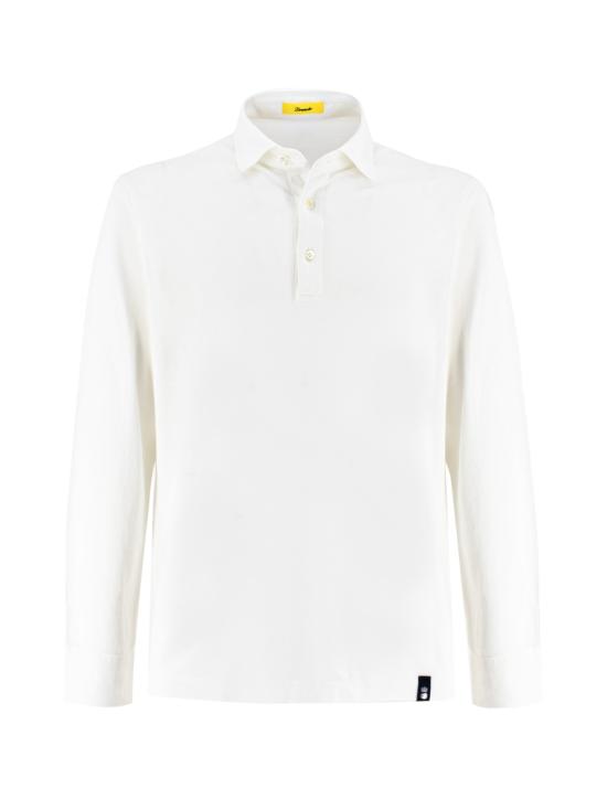  드루모어 폴로 티셔츠 DTJ204B 100 WHITE