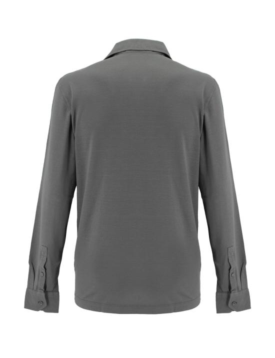 24FW 드루모어 폴로 티셔츠 DTJ204B 630 MEDIUM GREY - DRUMOHR