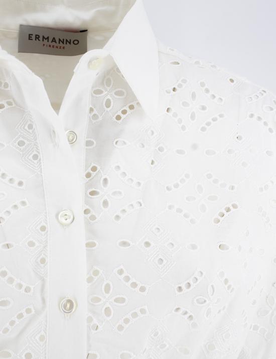  에르마노 피렌제 긴팔 티셔츠 D44EK013EN0 MF064 OFF WHITE - ERMANNO FIRENZE