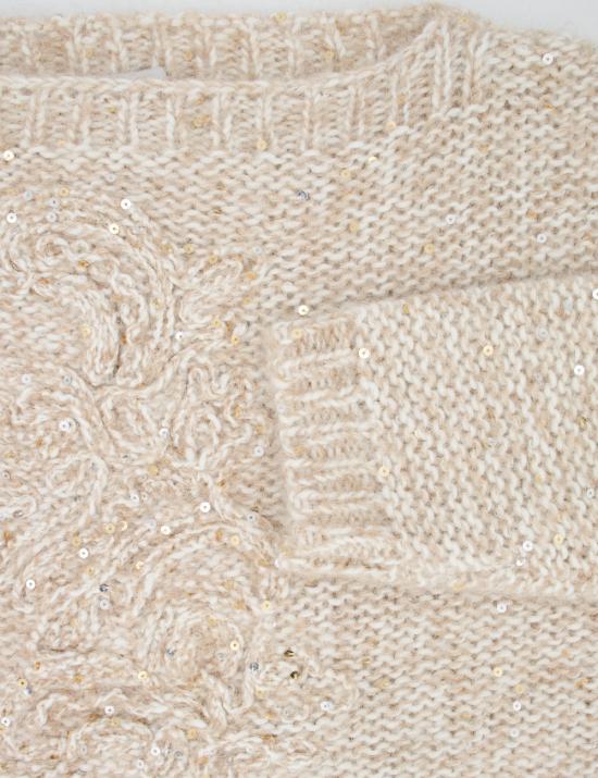 25FW 에르마노 피렌제 긴팔 티셔츠 D45EM024EA2 MF667 MIELE OFF WHITE - ERMANNO FIRENZE