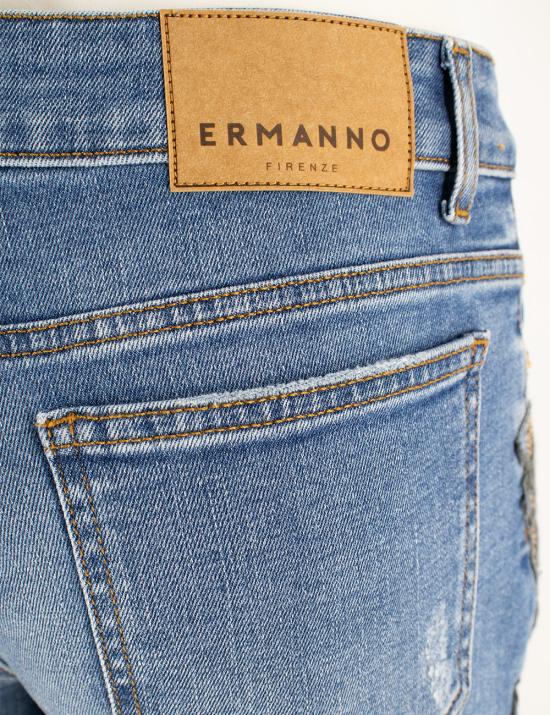 25FW 에르마노 피렌제 데님 팬츠 D45EP025EI7 MF157 DENIM CHIARO - ERMANNO FIRENZE