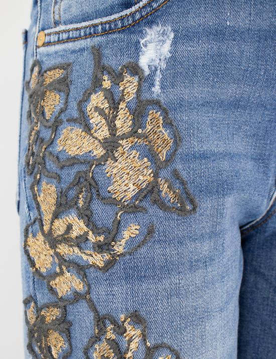 25FW 에르마노 피렌제 데님 팬츠 D45EP025EI7 MF157 DENIM CHIARO - ERMANNO FIRENZE