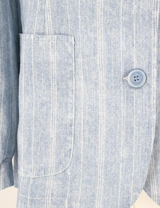 25SS 에르마노 피렌제 코트 D46EI020EC5 MF157 DENIM CHIARO - ERMANNO FIRENZE