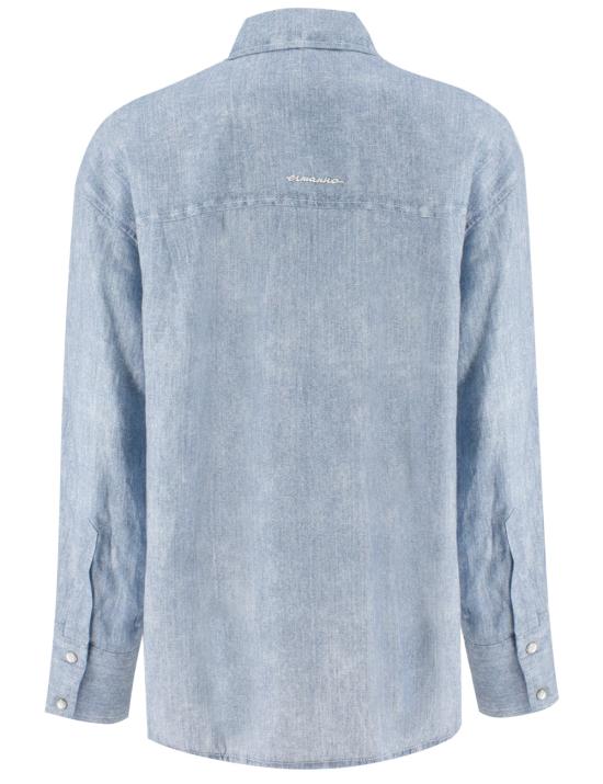 25SS 에르마노 피렌제 긴팔 티셔츠 D46EK001EC0 MF157 DENIM CHIARO - ERMANNO FIRENZE