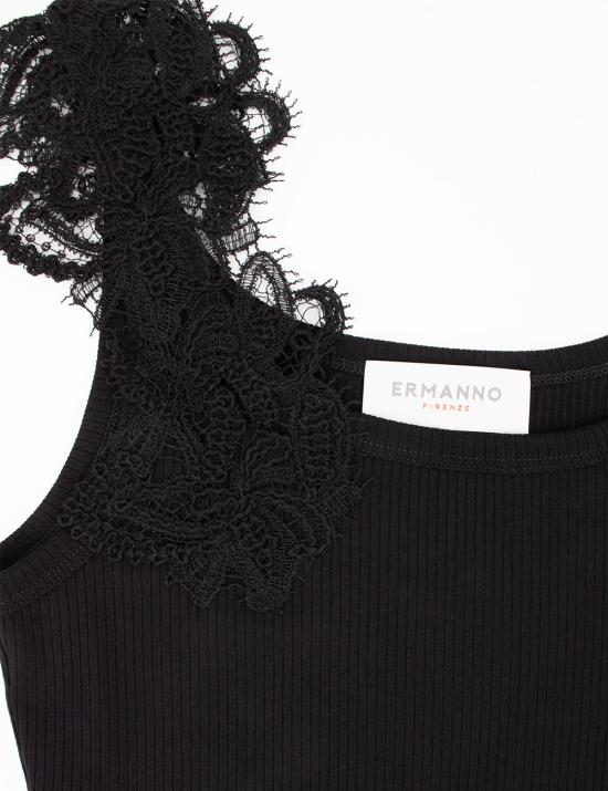 25SS 에르마노 피렌제 민소매 티셔츠 D46EL066APEK3 MF099 NERO - ERMANNO FIRENZE