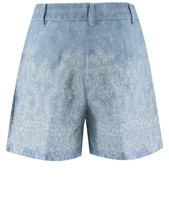 25SS 에르마노 피렌제 숏팬츠 D46EP001EC0 MF157 DENIM CHIARO - ERMANNO FIRENZE