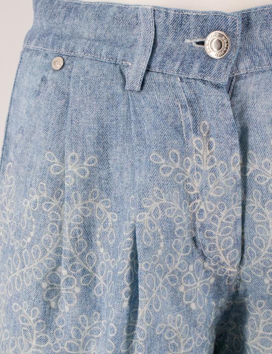 25SS 에르마노 피렌제 숏팬츠 D46EP001EC0 MF157 DENIM CHIARO - ERMANNO FIRENZE