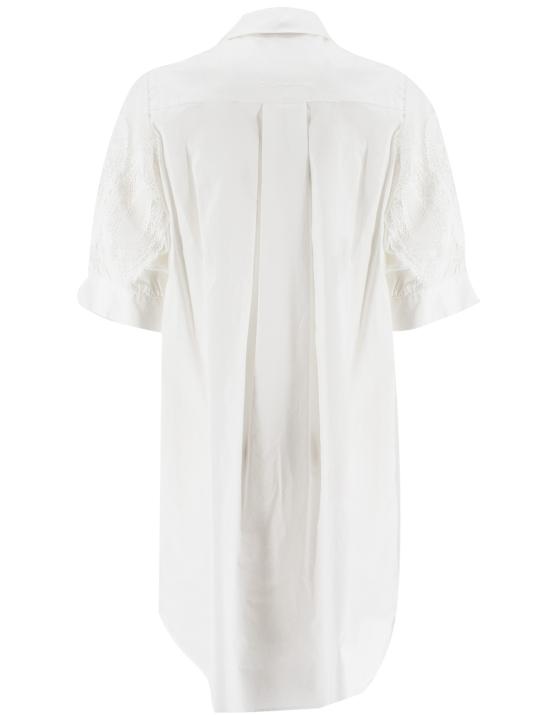 25SS 에르마노 피렌제 숏팬츠 D46EQ036E36 MF010 BIANCO OTTICO - ERMANNO FIRENZE