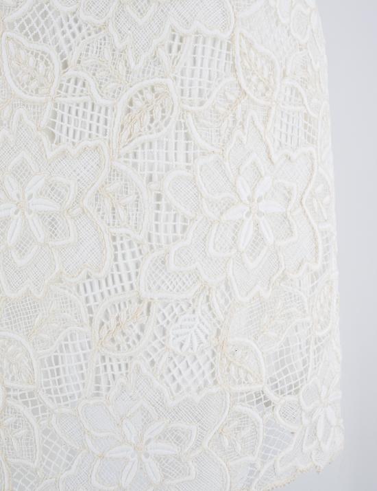 25SS 에르마노 피렌제 숏팬츠 D46EQ046EN4 MF301 WHITE ECRU - ERMANNO FIRENZE