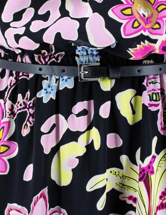 25SS 에르마노 피렌제 숏팬츠 D46EQ073ED3 MFA35 NERO ROSA GIALLINO - ERMANNO FIRENZE