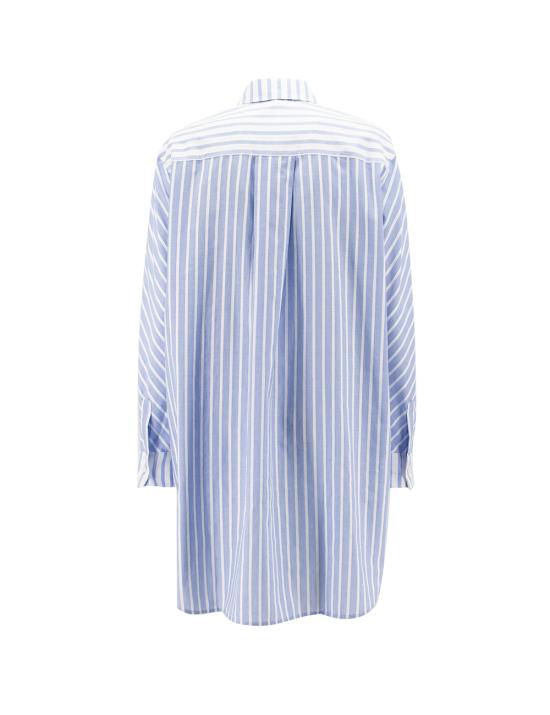  에르마노 설비노 긴팔 티셔츠 D424K316RWG A4218 STRIPE CHIA DARK SANDAL - ERMANNO SCERVINO