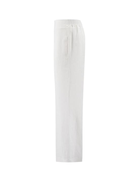  에르마노 설비노 스트레이트 팬츠 D424P600FQN 10602 SNOW WHITE OFF WHITE - ERMANNO SCERVINO