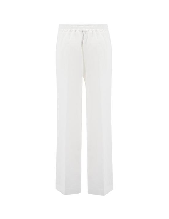  에르마노 설비노 스트레이트 팬츠 D424P600FQN 10602 SNOW WHITE OFF WHITE - ERMANNO SCERVINO