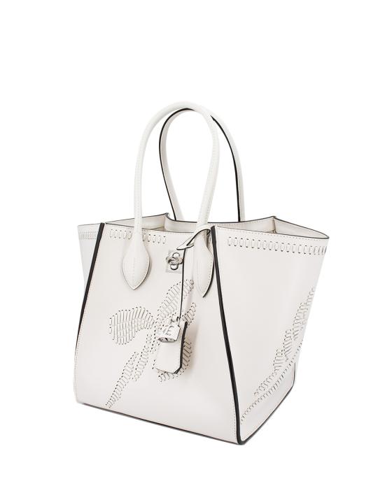 24FW 에르마노 설비노 토트백 D443S354RAQT 14800 BLANC DE BLANC OFF WHITE - ERMANNO SCERVINO