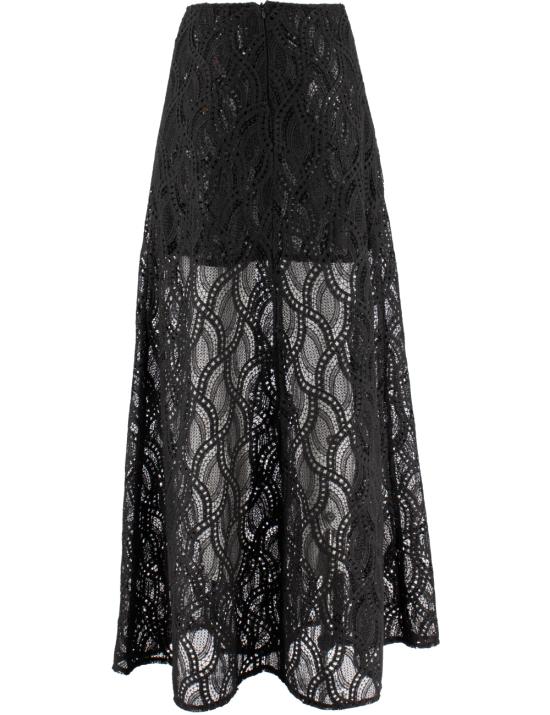  에르마노 설비노 스트레이트 팬츠 D444O729FHI 95708 BLACK - ERMANNO SCERVINO