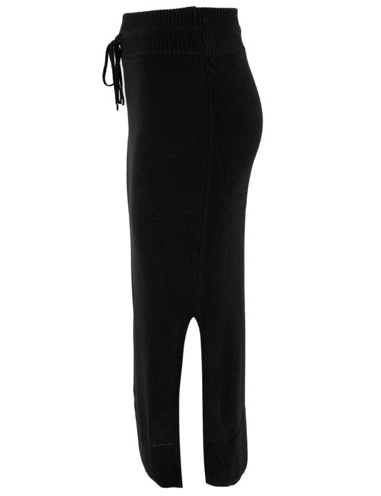 25FW 에르마노 설비노 스트레이트 팬츠 D454O500DYI 95708 BLACK - ERMANNO SCERVINO